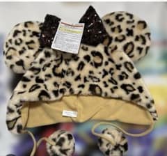 【新品未使用】ディズニー ヒョウ柄 ファンキャップ ミニーのサムネイル