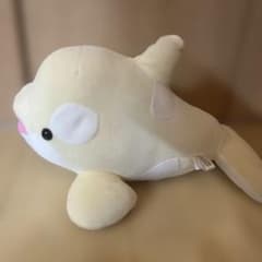 須磨シーワールド　オルカくじ　ぬいぐるみ　フローラルホワイト　白シャチのサムネイル