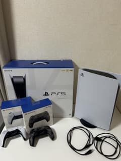 PS5 通常版 コントローラー2個付属 値下げ不可のサムネイル