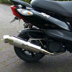 真輝さん専用。BMF.ビームーンファクトリーマフラー.4st.JOGのサムネイル