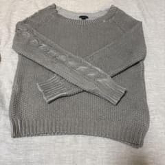 DIESEL ニット セーター グレー Sサイズのサムネイル