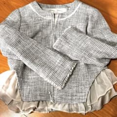 お値下げ 定価3.5万RITSUKO SHIRAHAMA ツイード ジャケット - 3