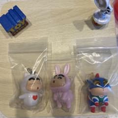 さ*様 クレヨンしんちゃん めじるしアクセサリー 3種セットのサムネイル