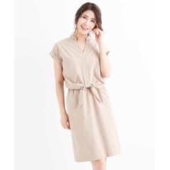 a.v.v リボンワンピース  L 未使用美品 ベージュのサムネイル
