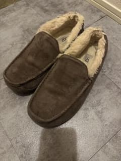 UGG スエード スリッポン 28.0cm ブラウン - メルカリ