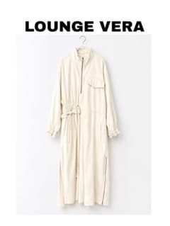 【LOUNGE VERA】ロングワンピース　白のサムネイル