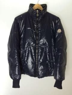 MONCLER◆ダウンジャケット/1/リバーシブル/ブラック/ネイビー Sのサムネイル