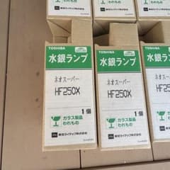 東芝ライテック 水銀灯 HF250X 20個 - メルカリ