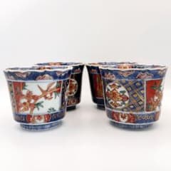 古伊万里 富貴長春 花鳥文様 そば猪口 湯呑 小鉢 4つセット 古伊万里 富貴長春 花鳥文様 そば猪口 湯呑 小鉢 4つセット - メルカリ