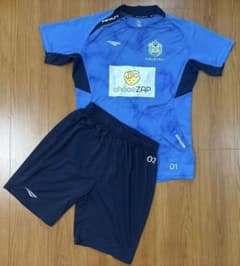 湘南ベルマーレ選手支給トレーニングユニホーム上下セットサイズO