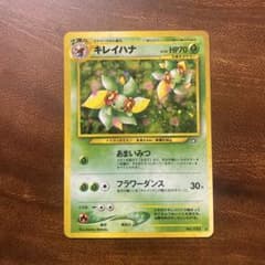 極美品ポケモンカード 旧裏面 キレイハナ - メルカリ