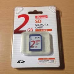 SDカード ２GBのサムネイル