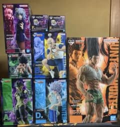 이치 반 쿠지 HUNTER × HUNTER 피규어 컴플리트 세트