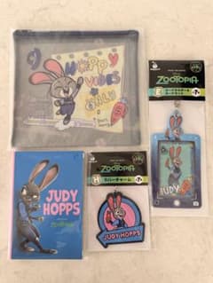 ズートピア 一番くじ ジュディ4点セットのサムネイル
