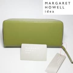 新品タグ付き】マーガレットハウエルアイデア 長財布ロッテン オリーブ 