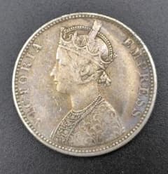 英領インド　1ルピー銀貨　No.386　銀貨　旧硬貨 イギリス領インド】1ルピー 53［B-0000661 AU NGC 1840.(C) 銀貨 コレクション