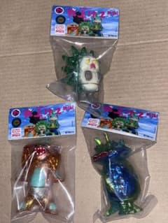 ファスタァToyz 見上げてソフビシリーズ ピグモン カネゴン ジャミラ