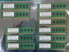 【ラム154198さん専用】PCメモリ　PC3-12800　4GB　40枚セットのサムネイル