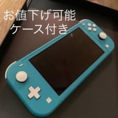 Nintendo switch lite blue (任天堂スイッチ) ケース付のサムネイル