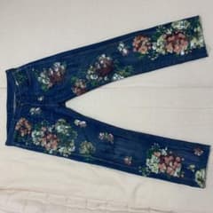 emu様専用 GUCCI ミケーレ 花柄 フラワー ペイント デニム 30インチのサムネイル