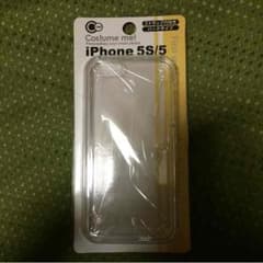 【ストラップ穴付き】iPhone5/5sケース ハード クリアのサムネイル