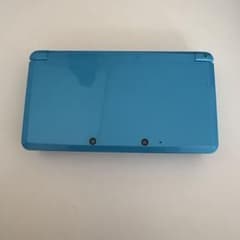 Nintendo 3DS アクアブルー 本体　タッチペンなしのサムネイル