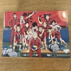 劇場版ハイキュー　ゴミ捨て場の決戦　入場特典　第二弾　音駒高校最後の集合写真