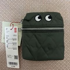 ANYA HINDMARCH UNIQLO エコバッグ カーキのサムネイル