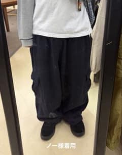 90s極太 カーゴスウェットパンツバギーのサムネイル