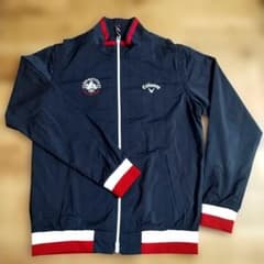 Callaway ゴルフ メンズ フルジップジャケット ネイビーのサムネイル