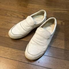 【Maison Margiela】White leather slip-onのサムネイル