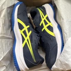 ASICS UPCOURT 6 GS 배구 신발 네이비 25.0