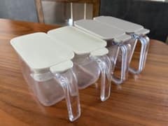 ニトリ　調味料入れ 保存容器 4個セットのサムネイル