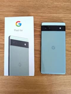 【美品・付属品有】Google Pixel 6a 128GB Sage 本体のサムネイル