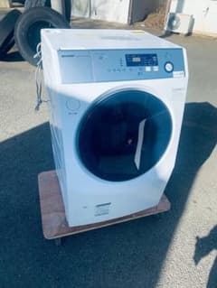 ✓SHARPドラム式電気洗濯乾燥機✓ ✓ES-H10D-WR✓送料設置無料 - メルカリ