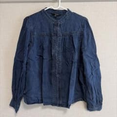 BANANA REPUBLIC デニムシャツ ネイビー Mサイズのサムネイル