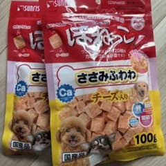 【2袋】サンライズ ゴン太のほねっこ ささみふわわ チーズ入り 100g 2袋のサムネイル