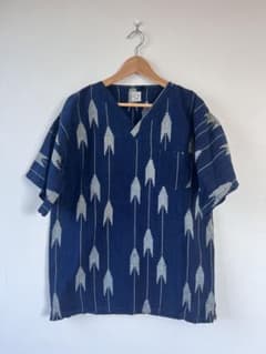 or slow オアスロウ Kimono Shirt Indigo Arrowのサムネイル