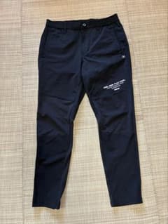 PING APPAREL(ピン アパレル)ロングパンツ (全方向ストレッチ　黒色のサムネイル