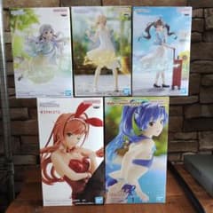 アイドルマスターフィギュア 有栖川夏葉 幽谷霧子 西城樹里 如月千早 箱崎星梨花