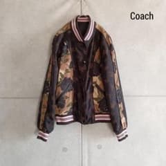 Coach　コーチ　リバーシブル　ブルゾン　X1717 Coach コーチ リバーシブル ブルゾン X1717 - メルカリ