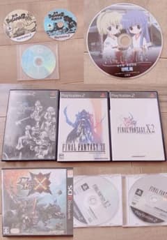 파이널 판타지 시리즈 3개와 전국 BASARA2 세트
