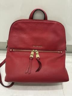 MICHAEL KORS レザー リュック レッドのサムネイル