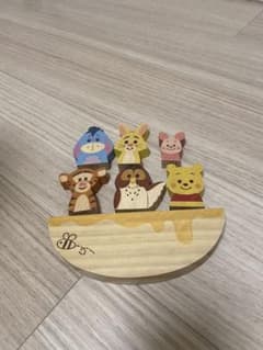 KIDEA バランスゲーム　プーさん　積み木　kidea ディズニーのサムネイル