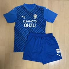 大津高校サッカー部 練習着 上下白青セット 全Lサイズ 大津高校サッカー部 練習着 上下セット 青 - メルカリ