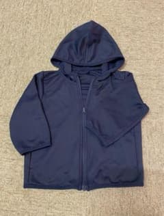 ユニクロ エアリズムUVカットメッシュパーカー 90のサムネイル