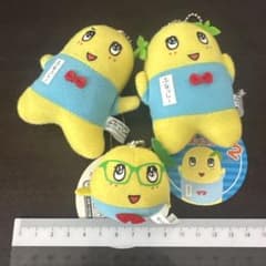 후나시 - 미니 마스코트 봉제 인형 × 3 주 보이스 나오지 않습니다.