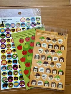 キャラクターシール ステッカー　3枚　まとめ売り