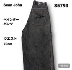 即購入OK】Sean John バキー ペインターブラックパンツ 30インチ