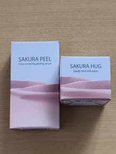 SAKURA PEEL 美容液 SAKURA HUG ボディクリーム - メルカリ